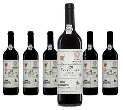 6 x Niepoort Vinhos Fabelhaft Tinto Weihnachtsedition – 2021