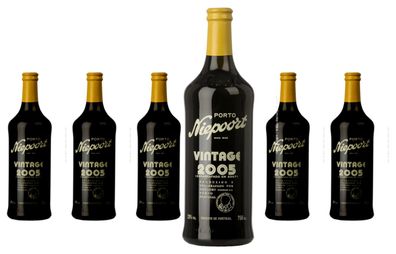 6 x Niepoort Vinhos Vintage 2005 – 2015