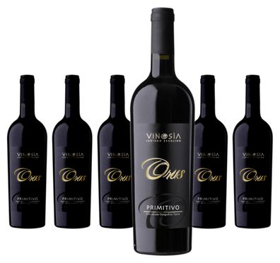 6 x Vinosia Luciano Ercolino Orus Primitivo – 2022