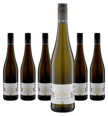 6 x Weingut Spiess Weissburgunder Der Weisse trocken – 2023