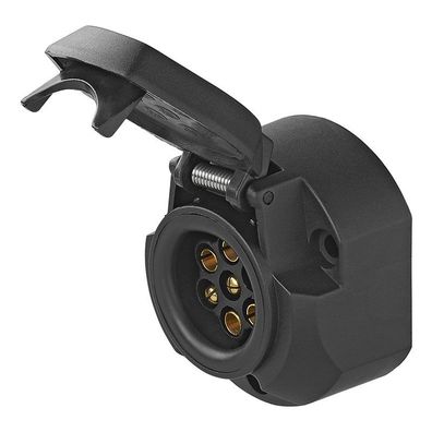 Steckdose 7 + 1-polig PVC IP44
