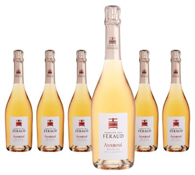 6 x Domaine des Féraud Annrosé Brut Natur