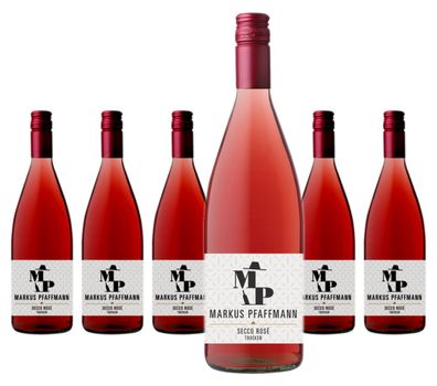 6 x Karl Pfaffmann MP Secco Rosé