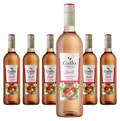 6 x Gallo Spritz Strawberry & Mint