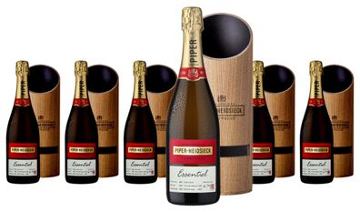 6 x Piper-Heidsieck Champagner Extra Brut Essentiel - Natural S