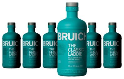 6 x Bruichladdich The Classic Laddie Islay Single Malt Scotch Whisky