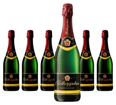 6 x Rotkäppchen Sekt Chardonnay Extra trocken