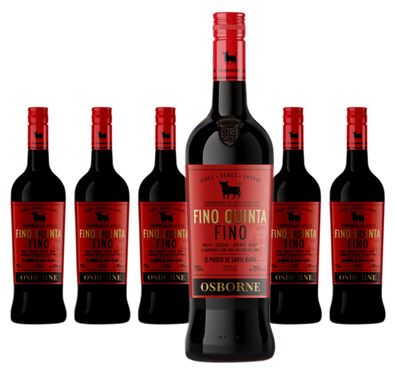 6 x Osborne Sherry Fino Quinta