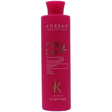 Korban Mais Liss Brazilian Protein - Glättung, Nährstoffe & Glanz der Haare - 1L