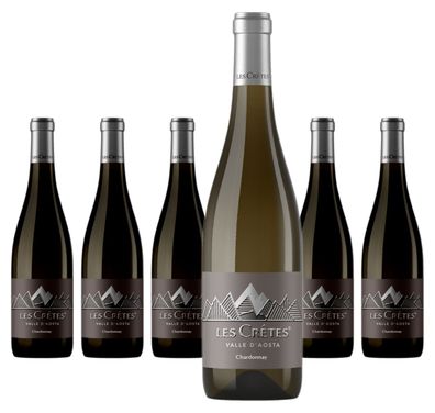 6 x Les Cretes Chardonnay Valle d´Aosta DOP – 2023