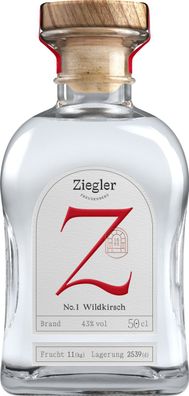 Ziegler No.1 Wildkirsch Obstbrand