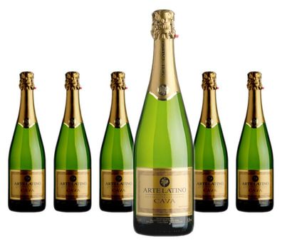 6 x Bodega Jaume Serra Arte Latino Cava Semi Seco