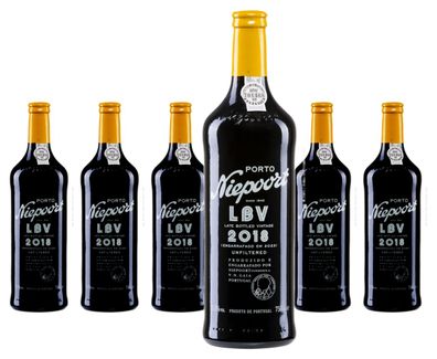 6 x Niepoort Vinhos Late Bottled Vintage 2018 – 2020