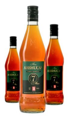 3 x Arehucas Rum 7 años