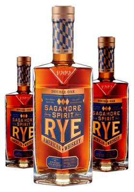 3 x Sagamore Double Oak Rye Whiskey