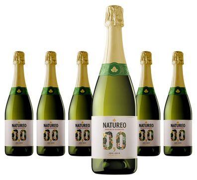 6 x Miguel Torres Natureo De-Alcoholised Sparkling