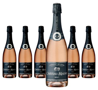 6 x Château de Mauny Crémant de Loire Brut Rosé – 2019