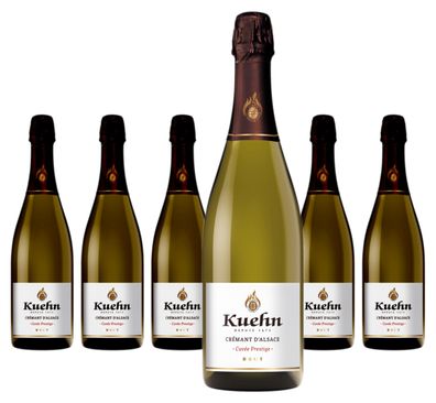 6 x Domaine Kuehn Crémant Brut Prestige