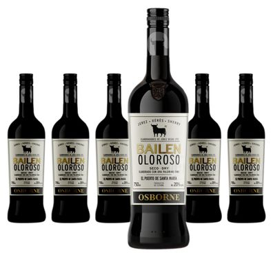 6 x Osborne Sherry Bailén Oloroso