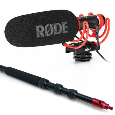 Rode Mikrofon Videomic NTG mit Boompole