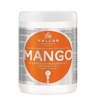 Kallos Mangoöl-Haarmaske KJMN, 1000ml