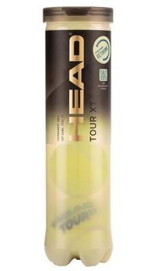 Head Tennis Bälle 4B Head Tour XT 4-Ball Dose