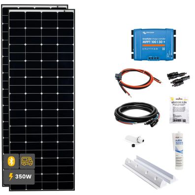 350W Daylight Wohnmobil Solaranlage SOLA Frame weiß