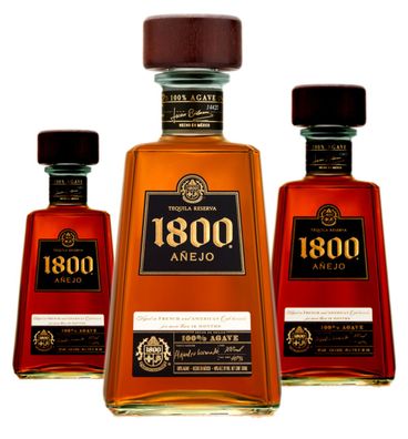 3 x Exhacienda Los Camichines 1800 Añejo Tequila Reserva