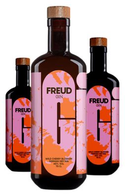 3 x Ziegler Freud Wild Cherry Blossom Gin