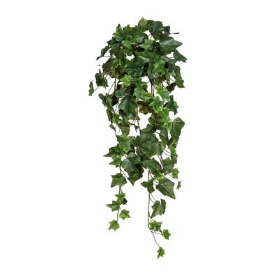2er Set Efeuhänger Kunstpflanze 70 cm, 144 Blätter, Grün