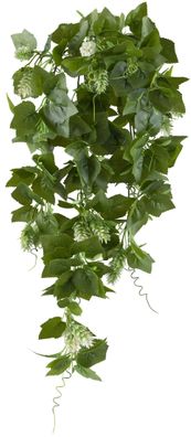 Kunstpflanze Hopfenhänger 80 cm – Pflegeleichte Raumdekoration