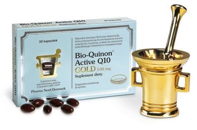 Bio-Q10 Aktiv Gold 100mg 30 Kapseln