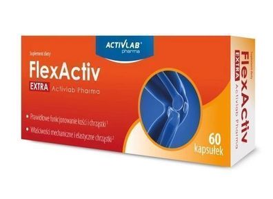 Flexaktiv Extra 60 Kapseln - Gelenkschutz von Activlab Pharma