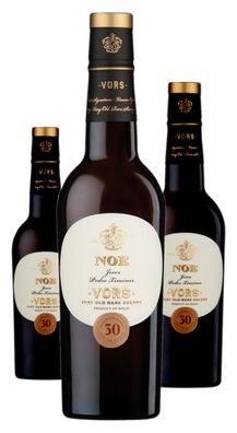 3 x González-Byass NoE Pedro Ximenez halbe Flasche