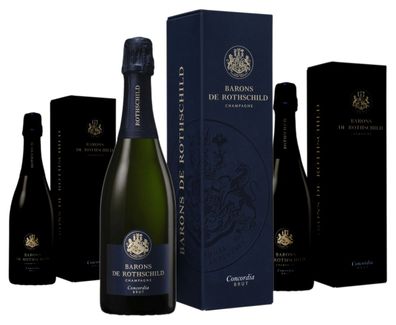 3 x Baron Edmond de Rothschild Champagne Barons de Rothschild Brut