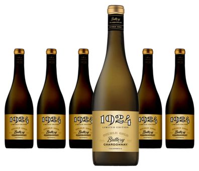 6 x Delicato Family Wines 1924 Double Gold Buttery Chardonnay – 2023