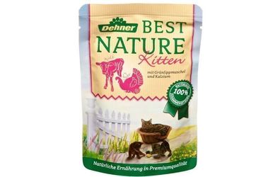 Dehner Best Nature Feuchtfutter für Katzen, 85g