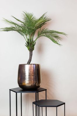 Kunstpflanze Chamaedorea Elegans - Bergpalme 85 cm - Pflegeleicht für jedes Zuhause