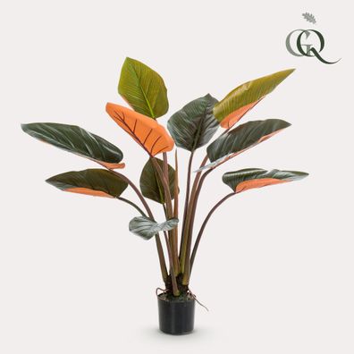 Kunstpflanze Philodendron 120 cm – Bringen Sie frisches Grün in Ihr Zuhause oder Büro