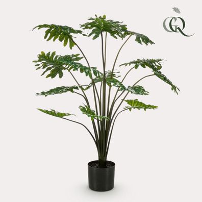 Kunstpflanze Philodendron - 105 cm frisch geholt & nach Ihren Wünschen formbar