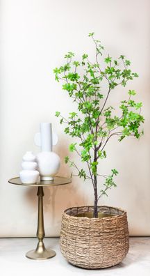 Kunstpflanze Tropaeolum Speciosum - Ostindische Kirsche 210 cm für Ihr Zuhause & Büro