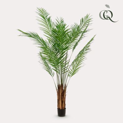 Kunstpflanze Areca Lutescens Goldpalme 180 cm Hoch für einen stets frischen Look in j
