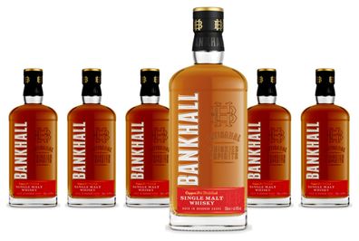 6 x Halewood Bankhall Single Malt