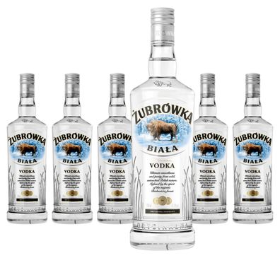 6 x Zubrowka Biala