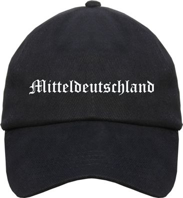 Mitteldeutschland Cappy - Altdeutsch bedruckt - Schirmmütze Cap - Größe: