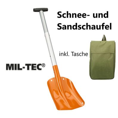 NEU Mil-Tec Schneeschaufel zerlegbar für Camping Outdoor Survival Bushcrafting