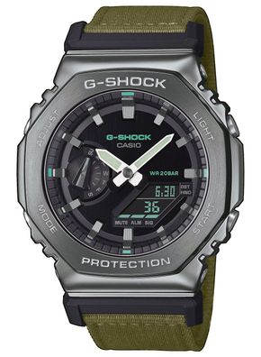 Casio G-Shock Classic Herrenuhr Olivgrün/Schwarz GM-2100CB-3AER