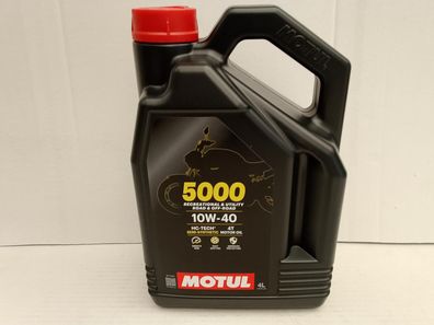 7,50€/ l Motul 5000 4T 10W-40 4 L teilsyn 4-Takt Motorrad Öl