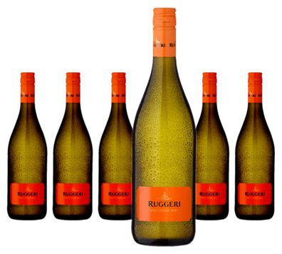 6 x Ruggeri Frizzante Schraubverschluss Prosecco DOC Treviso