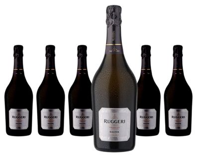 6 x Ruggeri Saltèr Valdobbiadene Prosecco Superiore D.O.C.G. Extra Brut